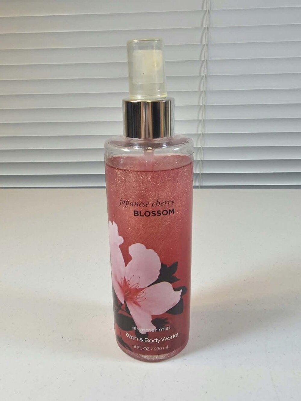BATH AND BODY WORKS JAPANESE CHERRY BLOSSOM SHIMMER MIST RETIRED 8OZ. NOS